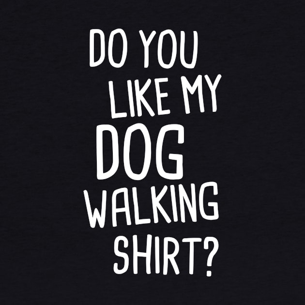 Funny Dog Walking Gift For Dog Walker by MeatMan